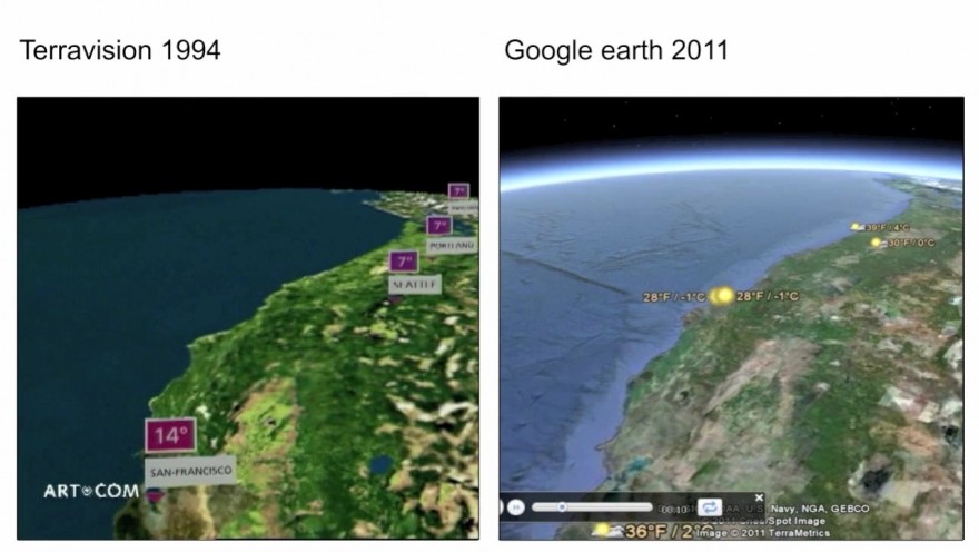 terra vision google earth